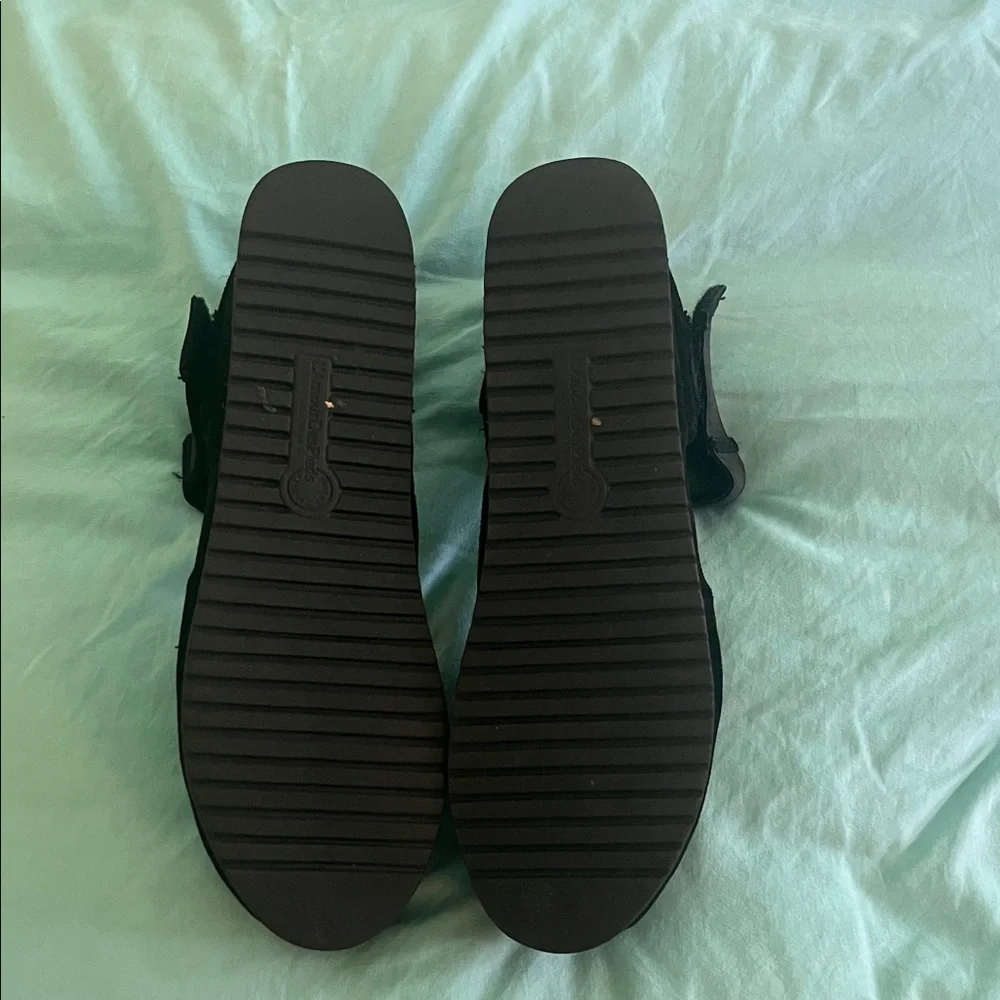 Elegant Black Platform Women's Shoes - Picture 2 of 4